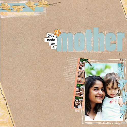You Made Me A Mother