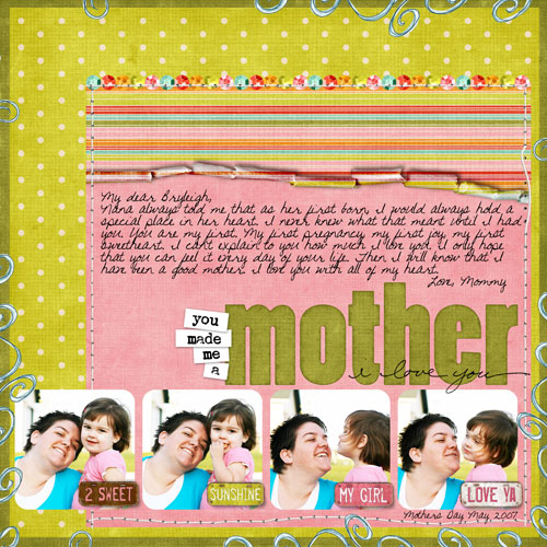 You Made Me a Mother