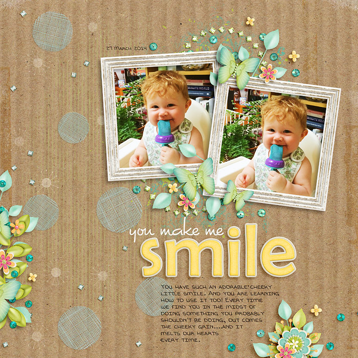 You make me smile