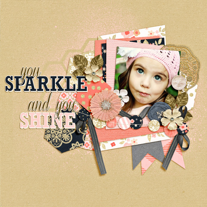 you sparkle and you shine