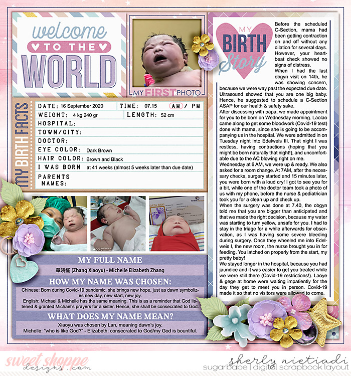 your birth story
