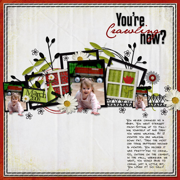 You're Crawling Now?