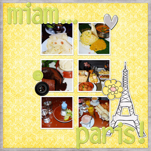 Yum, Paris!