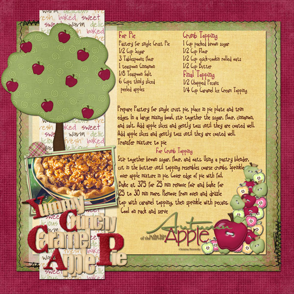 Yummy Crunchy Apple Pie