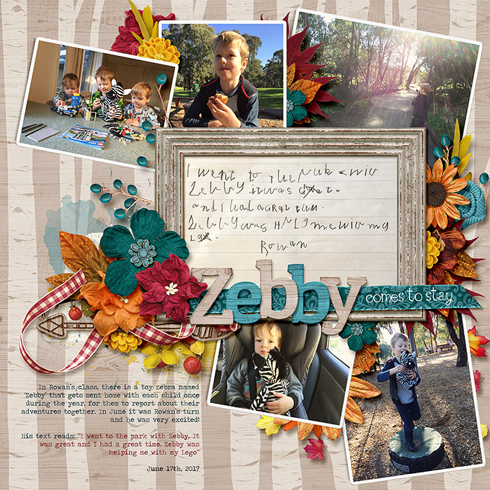 Zebby Zebra Comes to Stay