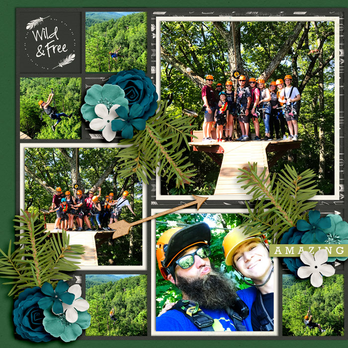 Ziplining