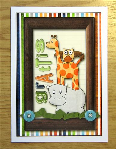 Zoo Birthday card