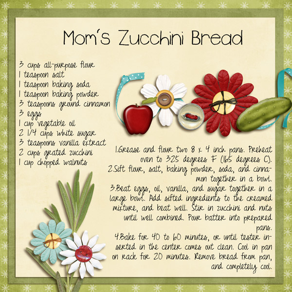 Zucchini Bread