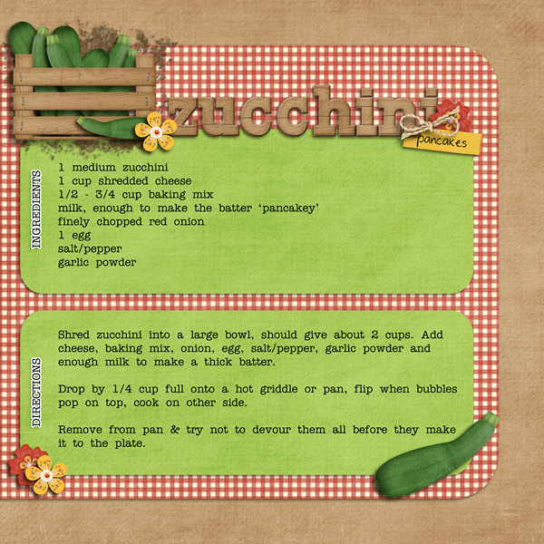 Zucchini Pancakes