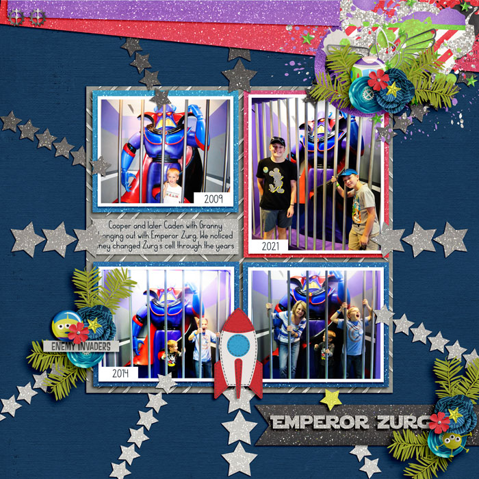 Zurg through the Years